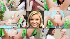 Zazie Vaginal Exam with Speculum and Breast Stething Play