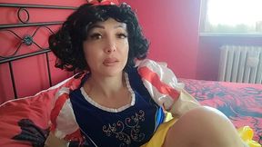 burps and loud burps with snowhite, sexy disney princess