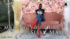 Making you our Sissy Maid! - Du wirst zum Sissy Sklaven!