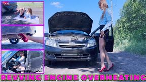 Vika police officer driving backward forward revving game 4k hdr pro res full video 22 min