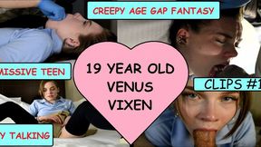 Virgin & the Dirty Old Man Parts 1-3 SUBMISSIVE TEEN dirty talk GAGGING domination Age GAP fantasy