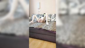 Wife in whites got fucked by her cheating husband