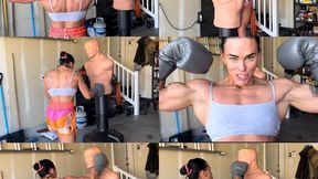 Neighbor Bob Learns His Lesson: Boxing Beatdown & Spitting