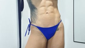 Abs on fire!