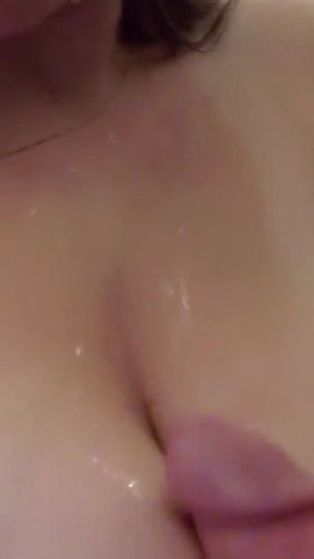 Cumming on a Set of Big Beautiful Natural Tits Compilation
