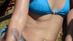 les en la playa