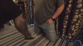 Ballbusting in converse