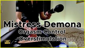 Mistress Demona - Orgasm Control and Overstimulation 4K