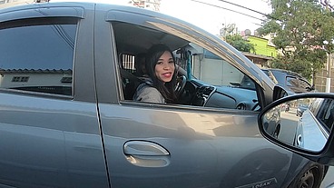 Encontrei Lalla Potira no transito e acamos indo para um motel