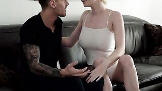 Skye Blue is a woman with needs and shes not afraid to take care of them when her BF isnt