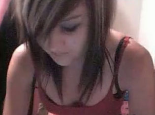 Eighteen year old blondie loved to masturbate in front of the camera