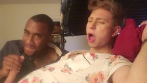 Daniel Hausser / Bucky Wright Jism in throat torture session