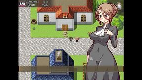 impregnate my harem farm [ breeding hentai game ] ep.6 virgin got pregnant with her first creampie !