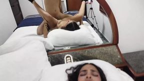 POV - 'My Neighbor Seduces Me In The Motel, No Strings Attached'
