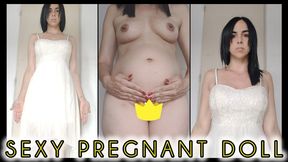 Sexy pregnant doll!