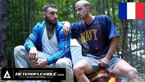 HETEROFLEXIBLE - Nosey Str8 Wolves Skyy Knox & Tony D'Angelo Plumb In The Forest - FRENCH SUBTITLES