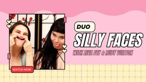 4K Ziva Fey And Ruby Vuitton Making Silly Faces