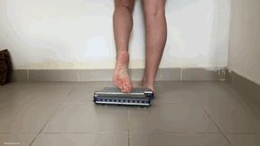CRUSHING AND JUMPING ON MODEL TRAINS **CUSTOM CLIP** - MOV Mobile Version