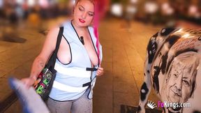 Rebeca Addams and her horny&#x1F975; streetwalkers get it on in this XXX flick