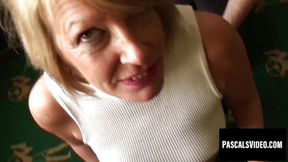 Mature beauty enjoys a hardcore session after a tease