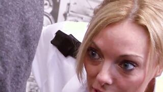 Police woman Mom Stacey Saran Seduce Robber to Banged her