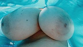 Maja meets Miranda Part 25 - Blue Lingerie Strip with Busty Miranda (Clip No 2355 - mp4 version)
