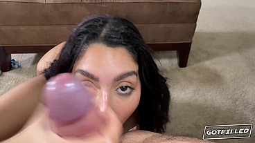 GOT FILLED - Filling Vanessa's Hungry Box With My Cream