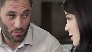 Evelyn Claire is trying to do her assignment, but she's really struggling. She wants help from her teacher, Damon Dice,
