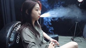 NEW Sexy heavy lianxi`s smoker interview2 HD