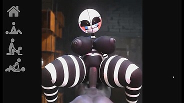 Fun Night At Freddy's [ FNAF Parody Hentai Game PornPlay ] Ep.3 muscular security guard pegged by a spooky monster animatronic