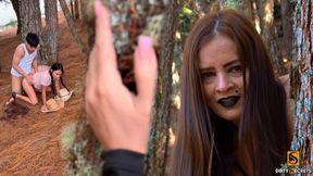 Watch lil Timmy and Emma Anturin go at it in forest, then get naughty&#x1F608; with lil Timmy