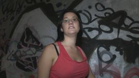 Nerdy Babe Ditches The Library To Suck A Stranger Off