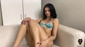 slim brunette baddie! rose winters gets dicked & jizzed by rome!
