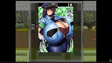 Big Breasts Youkai Busters [PornPlay Hentai game] Ep.10 a policewoman giving a titjob in the public street