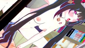 sparkle gets cumshot - honkai star rail hentai