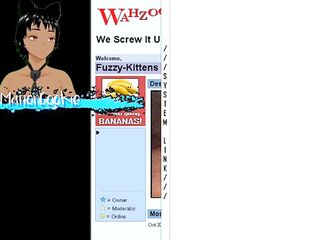 Up the wazoo - Discovered this game where u mess a office lady and it's smth with very old style sort internet