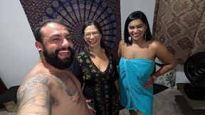 aventuras do casal mattos - fomos no espaco salvaley ser guiado no sexo tantrico ate chegar ao orgasmo