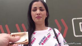 Stunning babe Lorena Minardi gets pounded for money