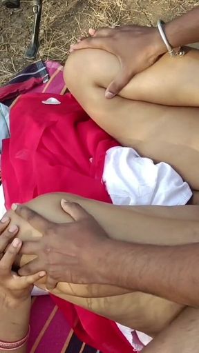 Thrilling moment from &quot;Desi indian Marathi kavita bhabhi cheat on husband in jungle&quot;