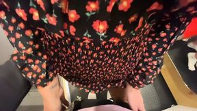 Girl Cums Hard After Private&#x1F92B; Shopping Center Workout Session