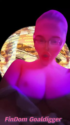 Your Sex Life Is Jerk off for Beautiful Dominant Goddess Findom Goaldigger