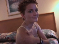 Belly button piercings and tramp-stamps are the markings of a slut