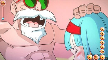 Kame Paradise 2 [PornPlay Hentai game Parody] Ep.7 bulma's loves to suck mature big cock