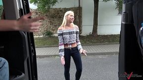 Stranded Beauty Finds Van, Assumes Bed As Shelter, Reality Shocks Her