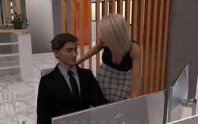 My Stepbrother &#039;s Wife #42 John Glanced at Melody &#039;s Cleavage