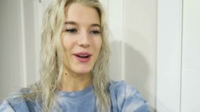 Plumber Lets Me Kick Him in The Balls for a Handjob