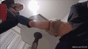 Gabriella - Your mouth is a hole to warm my feet - Foot gagging, toe sucking, foot worship