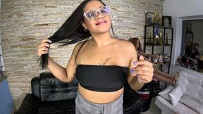 100% anal com dotado - raquel milher