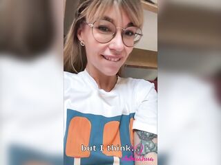 JOI Amateur sex tape from your step sister
