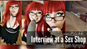 Interview at a Sex Shop